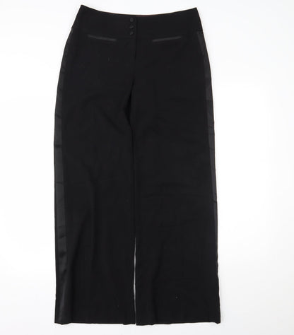 George Womens Black   Trousers  Size 10 L28 in