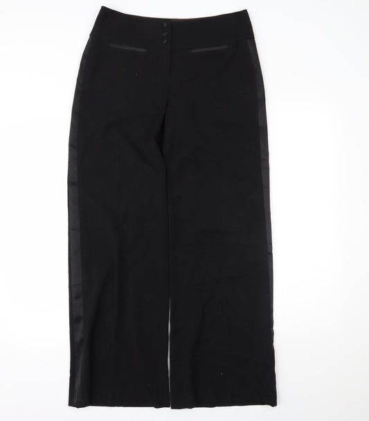 George Womens Black   Trousers  Size 10 L28 in