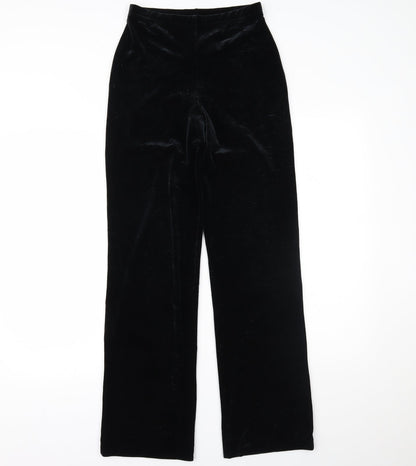 Womens UK Size 10 Marks and Spencer Regular Fit  Black Trousers