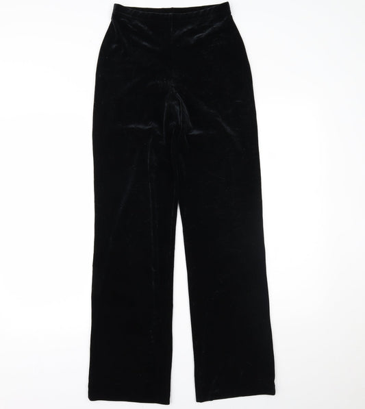 Womens UK Size 10 Marks and Spencer Regular Fit  Black Trousers