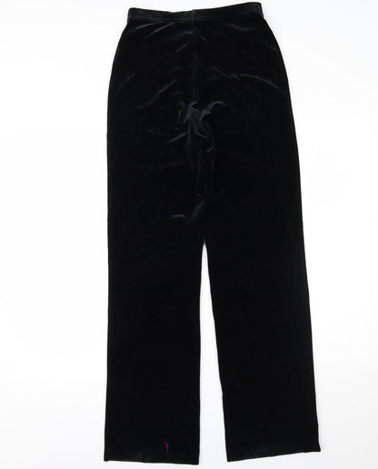 Womens UK Size 10 Marks and Spencer Regular Fit  Black Trousers