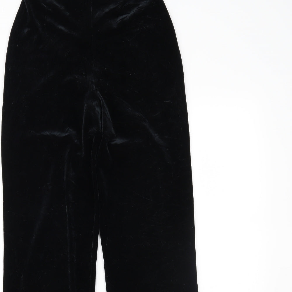 Womens UK Size 10 Marks and Spencer Regular Fit  Black Trousers