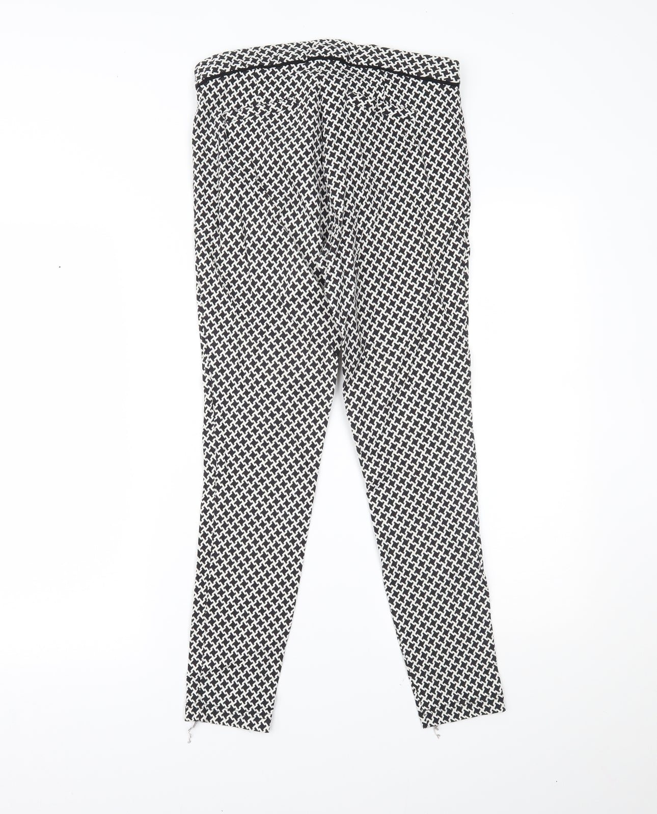 Womens UK Size 8 Dorothy Perkins Regular Fit Sweatpants Black Trousers