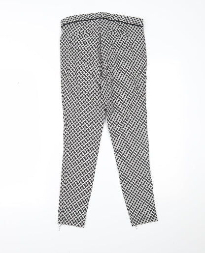 Womens UK Size 8 Dorothy Perkins Regular Fit Sweatpants Black Trousers