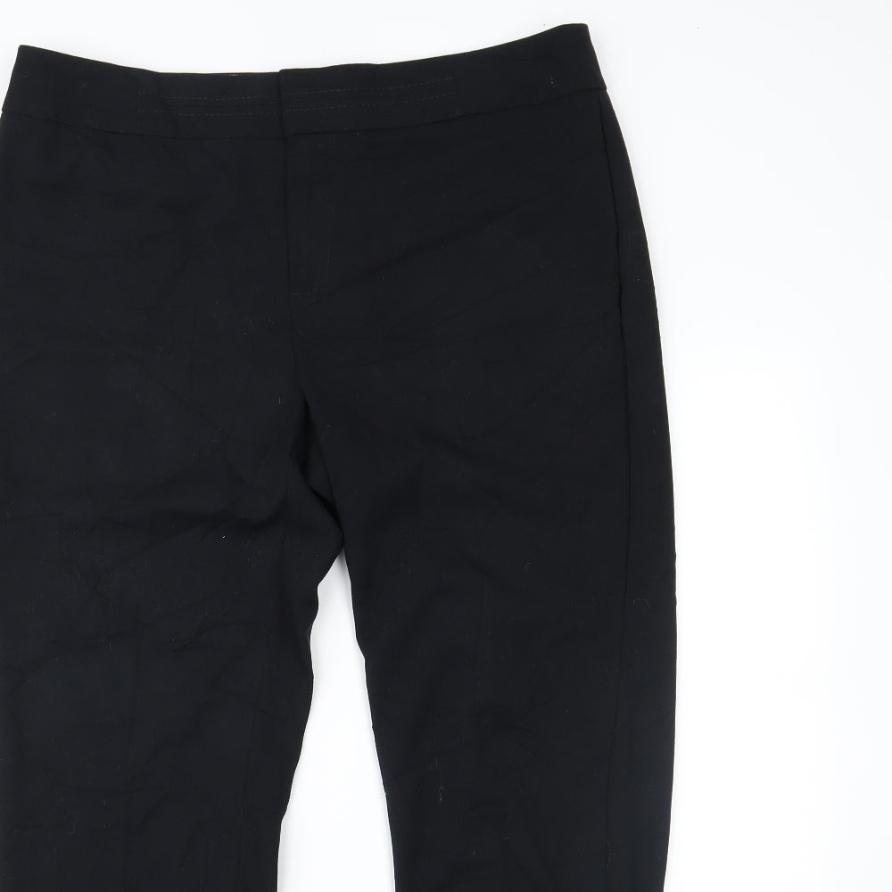 Womens UK Size 14 Marks and Spencer Regular Fit  Black Trousers