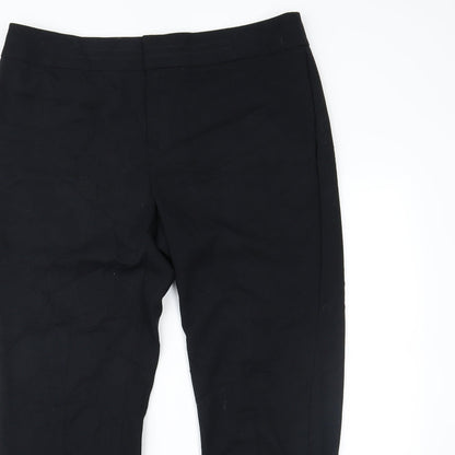 Womens UK Size 14 Marks and Spencer Regular Fit  Black Trousers