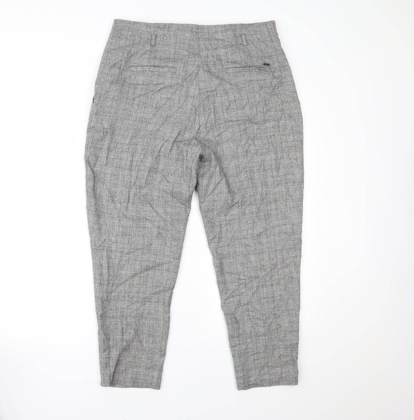 Womens UK Size 14 Marks and Spencer Regular Fit  Grey Trousers