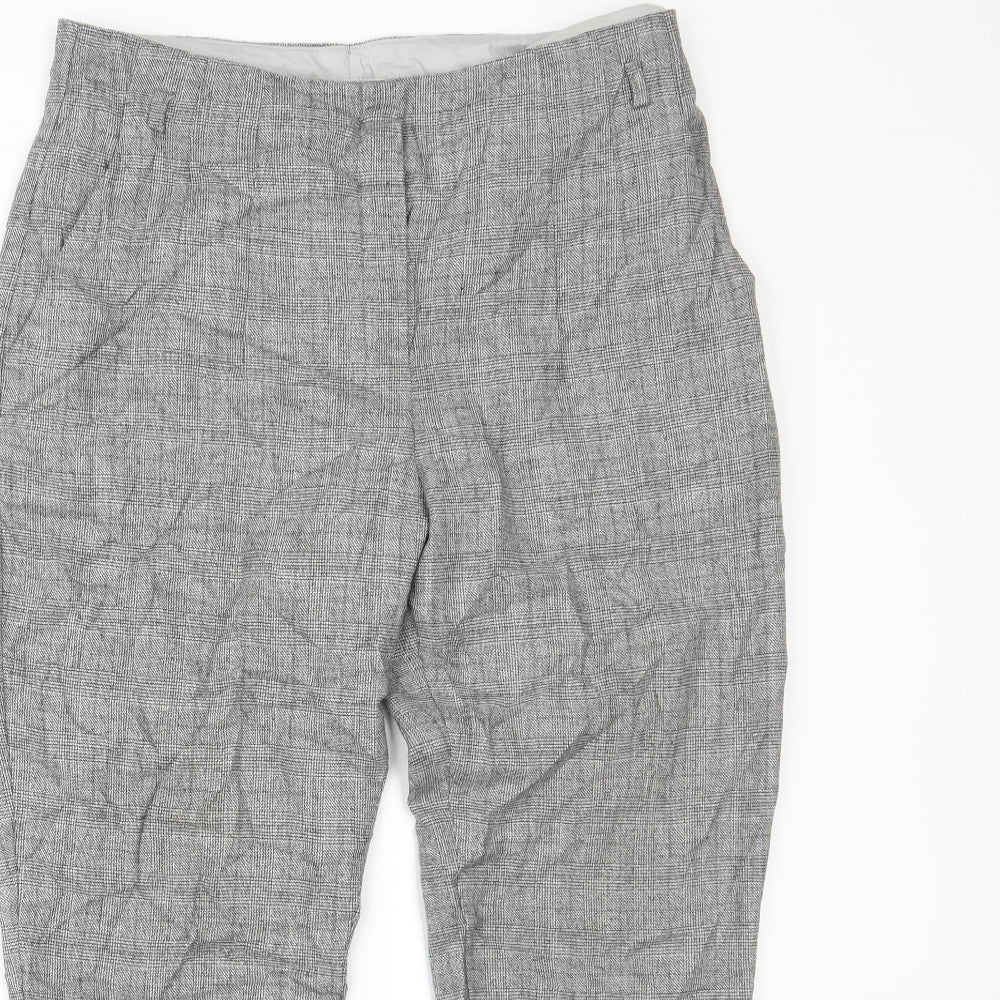 Womens UK Size 14 Marks and Spencer Regular Fit  Grey Trousers