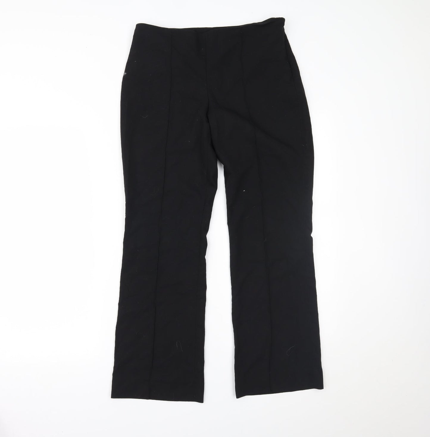 Mango Womens Black   Trousers  Size 10 L24 in