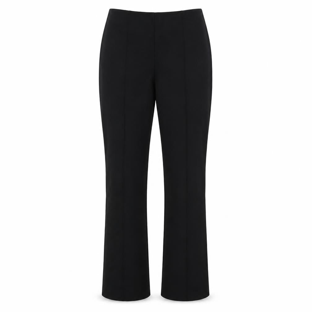 Womens UK Size 10 Mango Regular Fit  Black Trousers