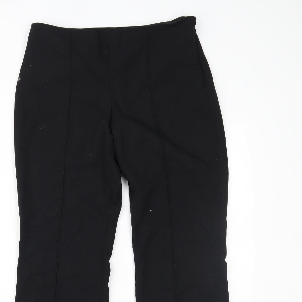 Mango Womens Black   Trousers  Size 10 L24 in