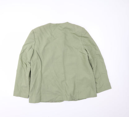 Womens UK Size 20 Bonmarché Green Jacket