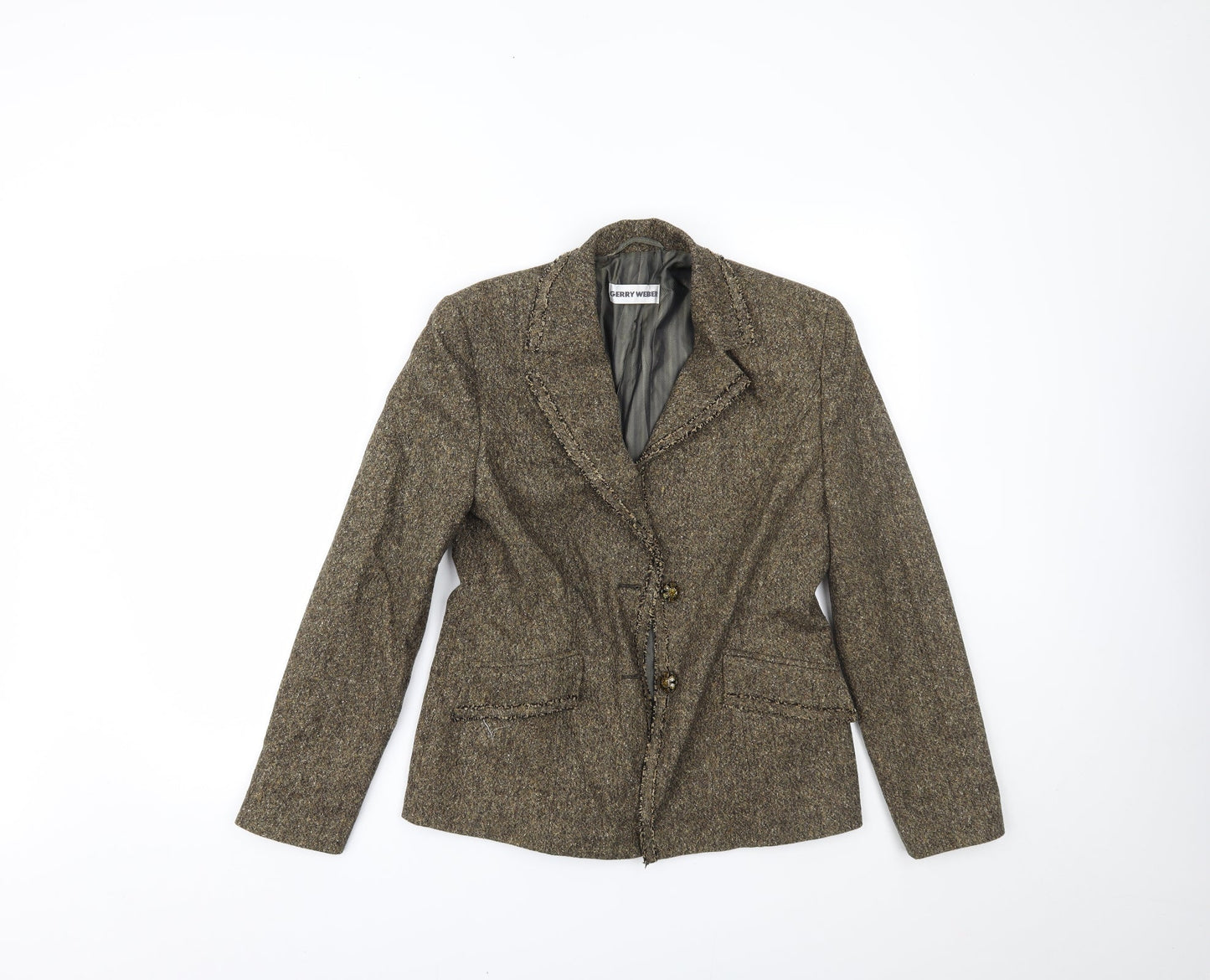 Gerry Weber Womens Brown   Jacket Blazer Size 10