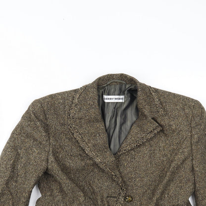 Gerry Weber Womens Brown   Jacket Blazer Size 10