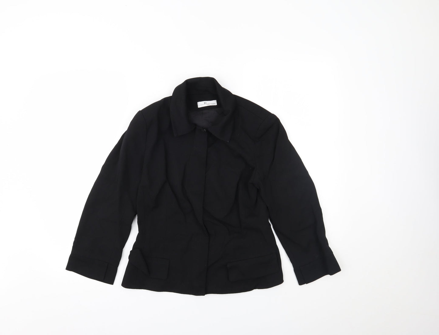 D Uniforms Womens Black   Jacket  Size 12