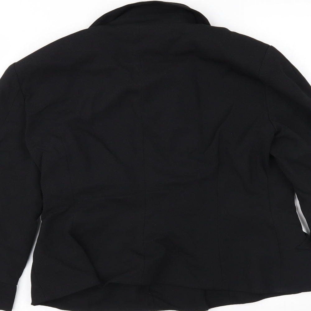 D Uniforms Womens Black   Jacket  Size 12