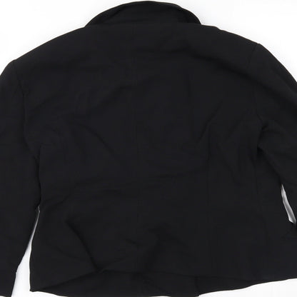 D Uniforms Womens Black   Jacket  Size 12