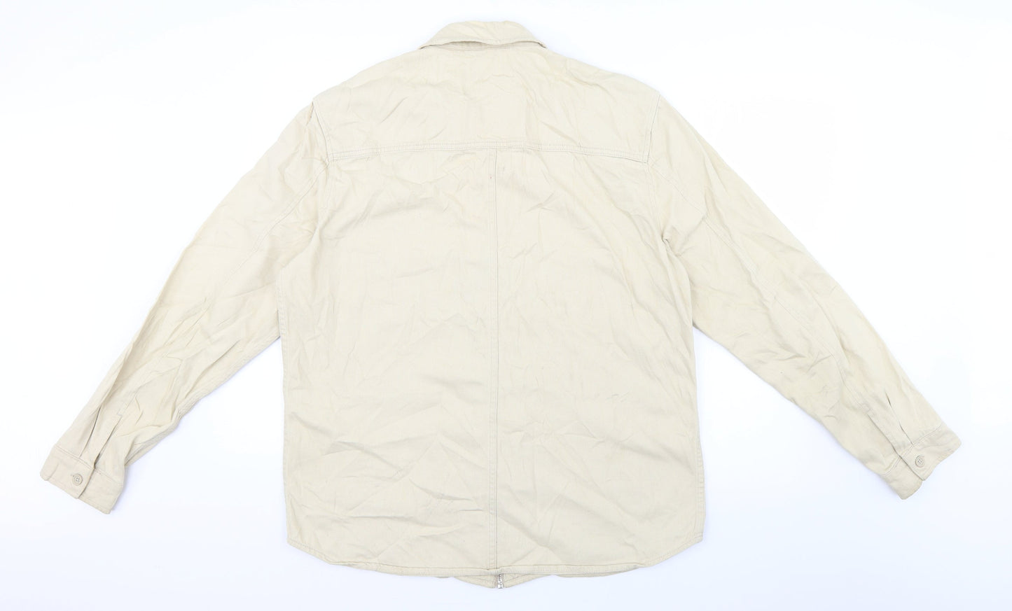 Mens UK Size XL Topman Beige Jacket