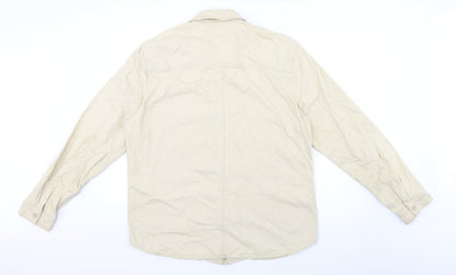 Mens UK Size XL Topman Beige Jacket