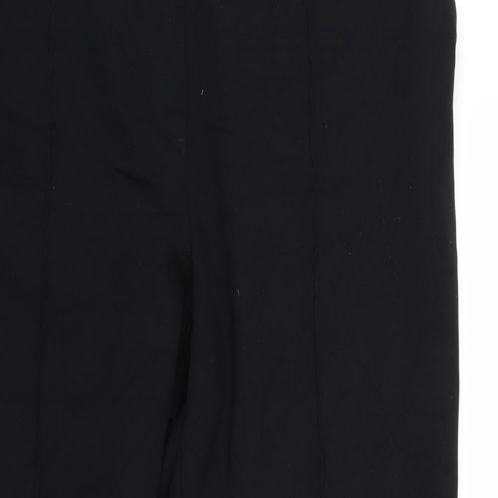 Womens UK Size 16 Marks and Spencer Regular Fit  Black Trousers