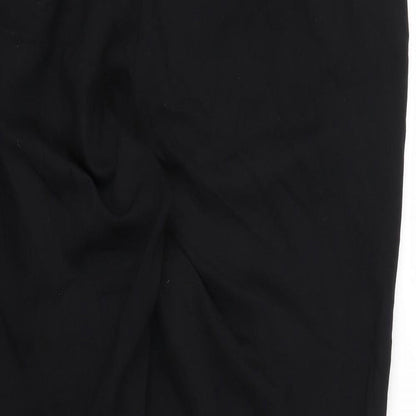 Womens UK Size 16 Marks and Spencer Regular Fit  Black Trousers