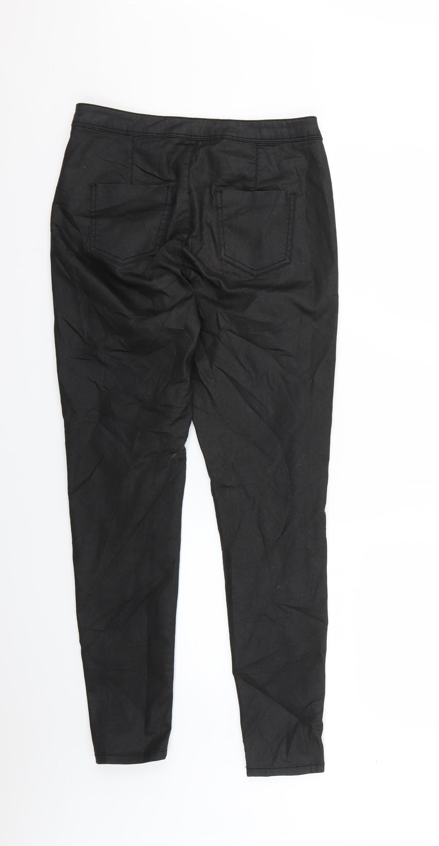 Dorothy Perkins Womens Black   Straight Jeans Size 8 L27 in