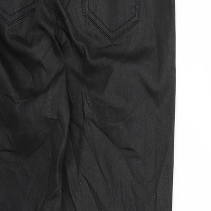 Dorothy Perkins Womens Black   Straight Jeans Size 8 L27 in