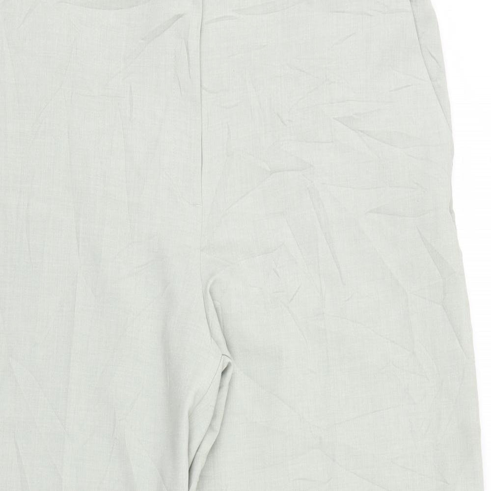 Womens UK Size 18 Marks and Spencer Regular Fit  Green Trousers