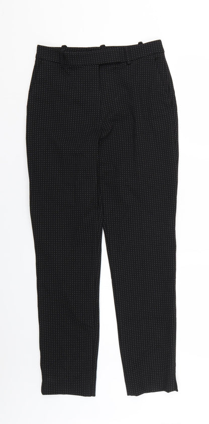 Womens UK Size 8 Marks and Spencer Regular Fit  Black Trousers