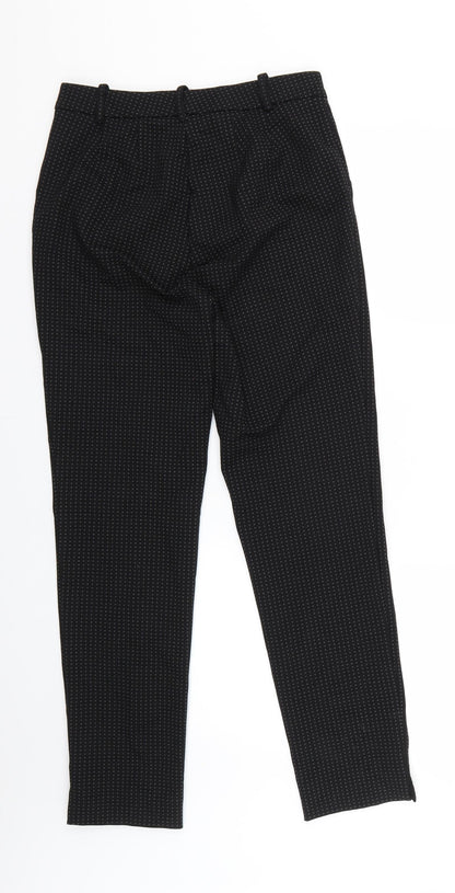 Womens UK Size 8 Marks and Spencer Regular Fit  Black Trousers