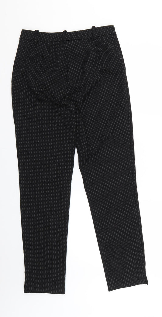 Womens UK Size 8 Marks and Spencer Regular Fit  Black Trousers