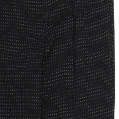 Womens UK Size 8 Marks and Spencer Regular Fit  Black Trousers