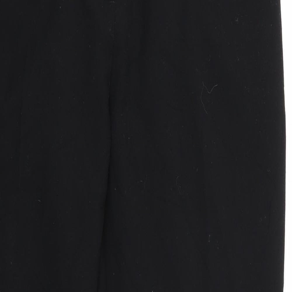 Womens UK Size 14 Marks and Spencer Regular Fit  Black Trousers
