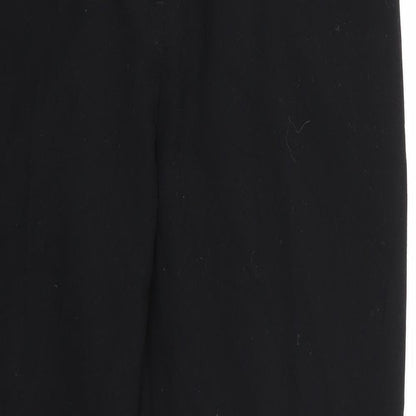 Womens UK Size 14 Marks and Spencer Regular Fit  Black Trousers