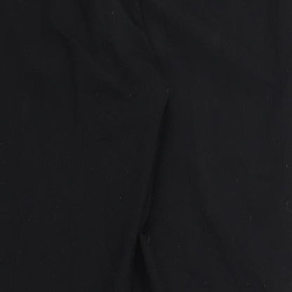 Womens UK Size 14 Marks and Spencer Regular Fit  Black Trousers