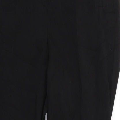 Marks and Spencer Womens Black   Trousers  Size 14 L25 in
