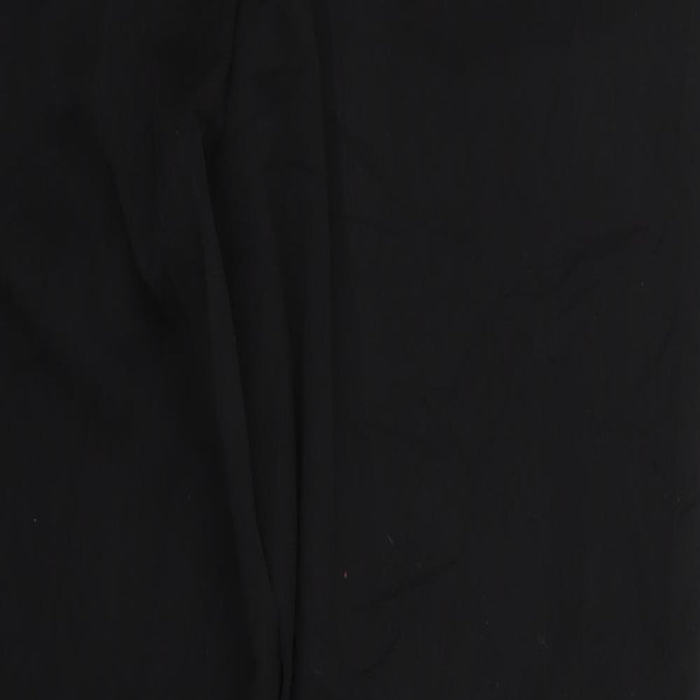 Marks and Spencer Womens Black   Trousers  Size 14 L25 in