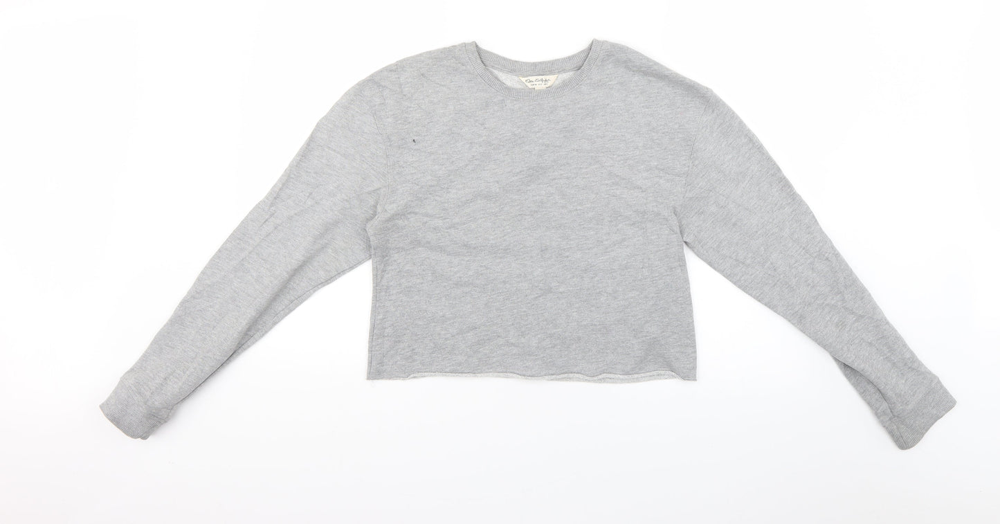 Womens UK Size 6 Miss Selfridge Grey Pullover Jumper