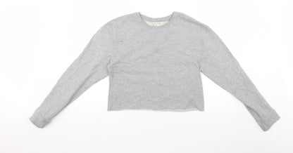 Womens UK Size 6 Miss Selfridge Grey Pullover Jumper