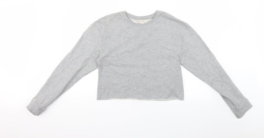 Womens UK Size 6 Miss Selfridge Grey Pullover Jumper