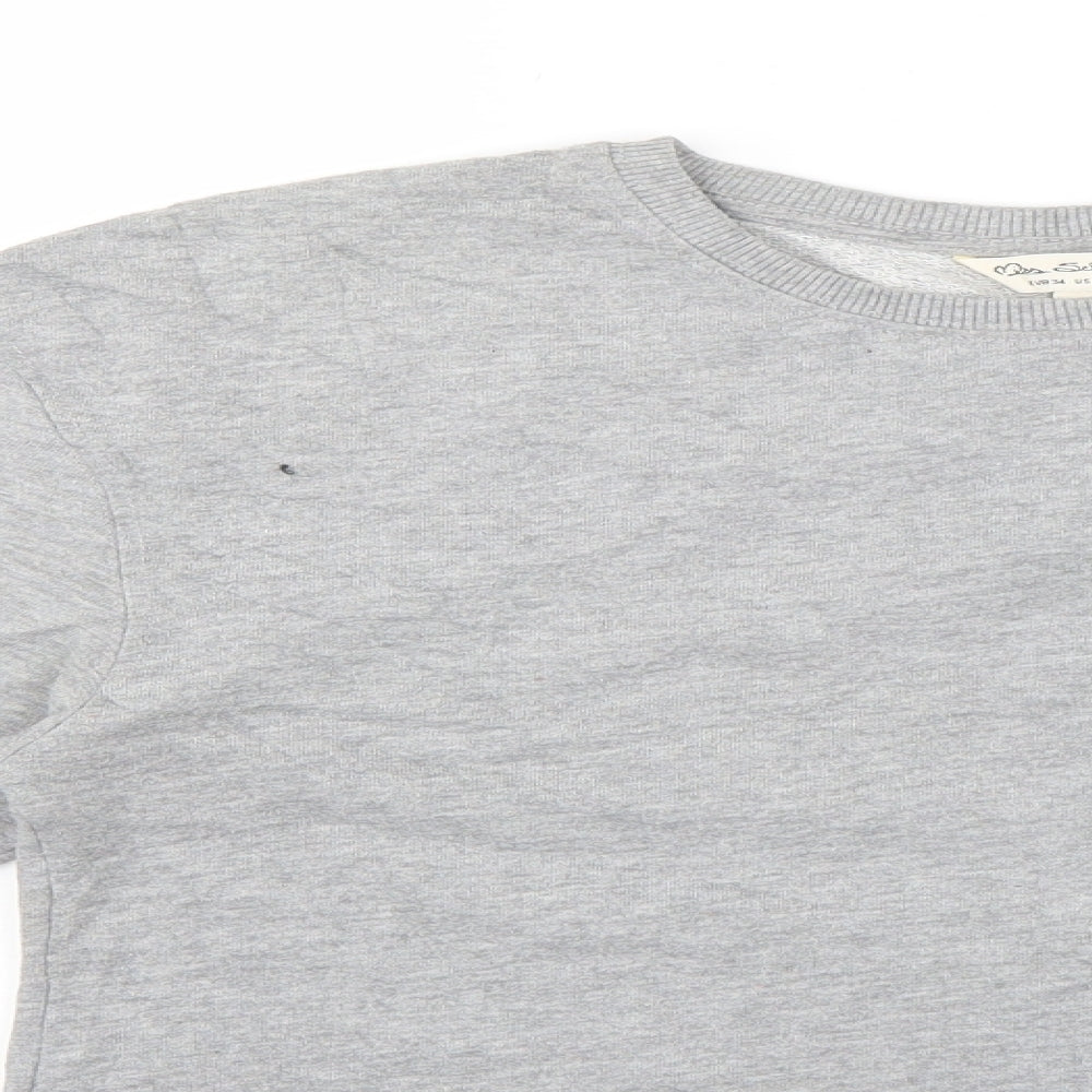 Womens UK Size 6 Miss Selfridge Grey Pullover Jumper