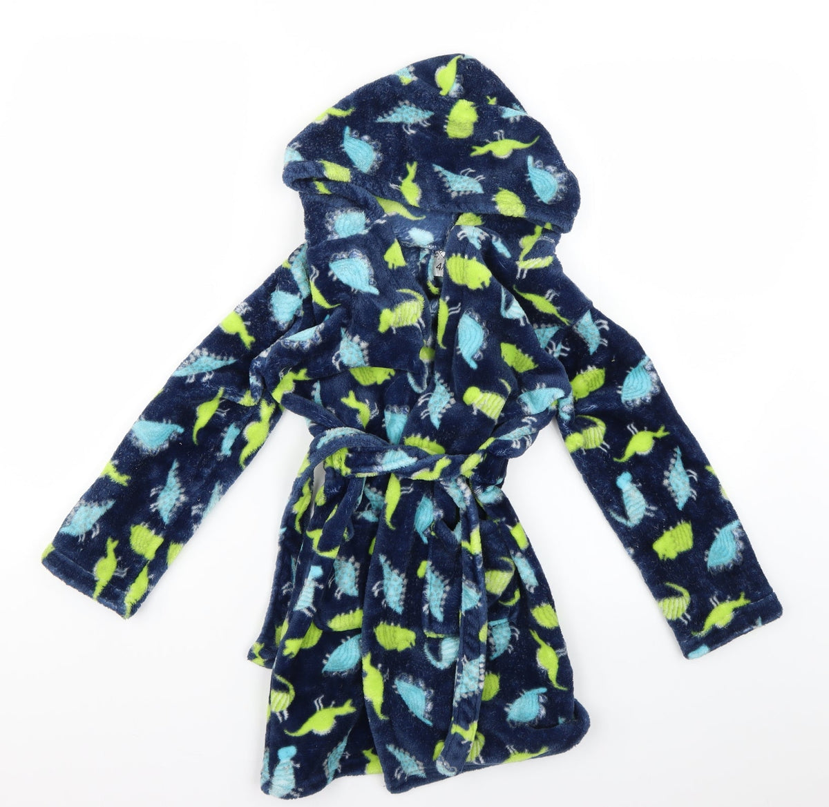 Dynamic Boys Multicoloured Geometric   Robe Size 4-5 Years