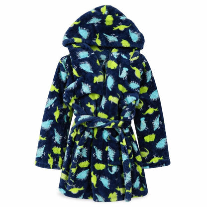 Dynamic Boys Multicoloured Geometric   Robe Size 4-5 Years