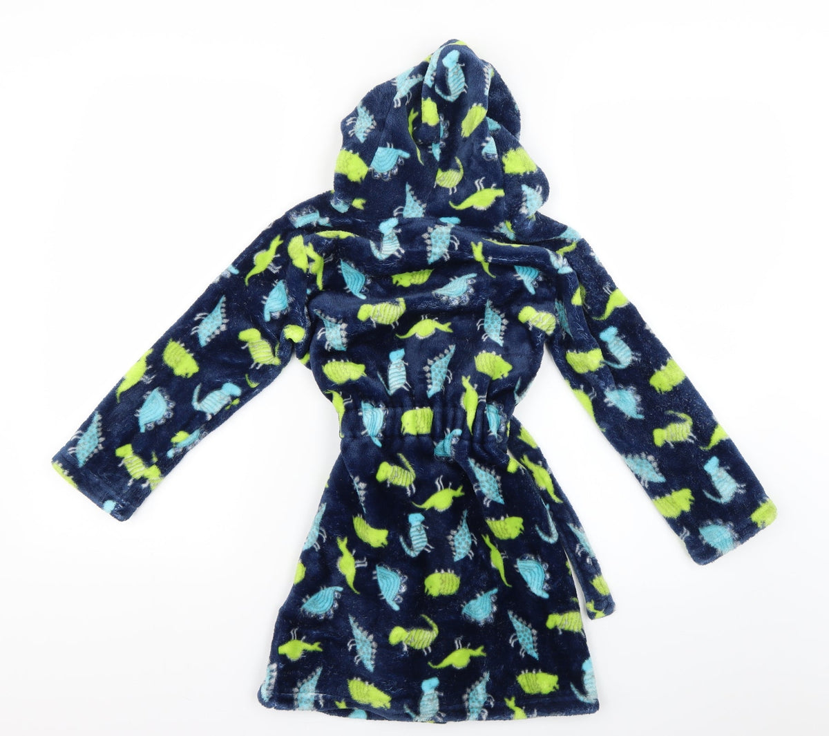 Dynamic Boys Multicoloured Geometric   Robe Size 4-5 Years