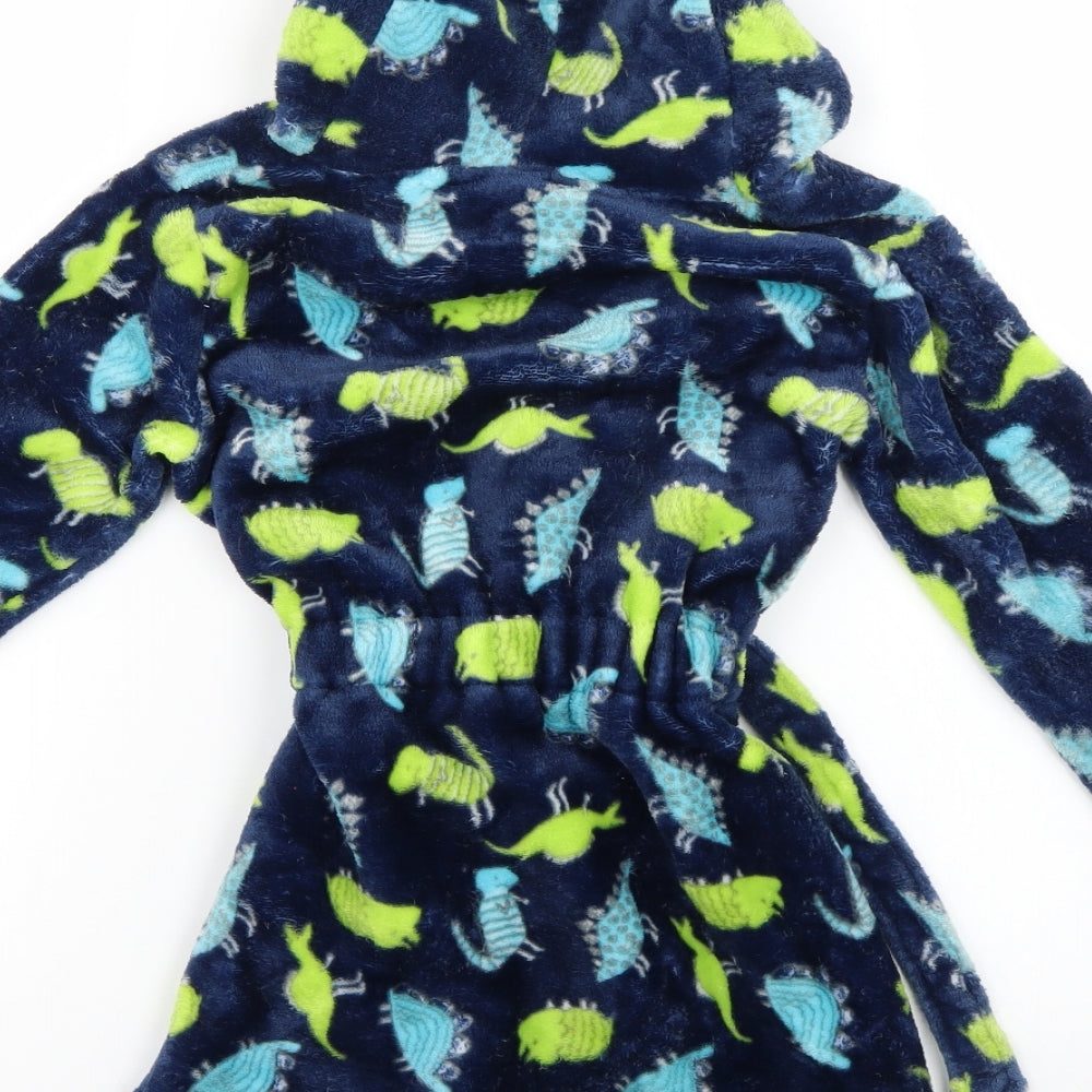 Dynamic Boys Multicoloured Geometric   Robe Size 4-5 Years