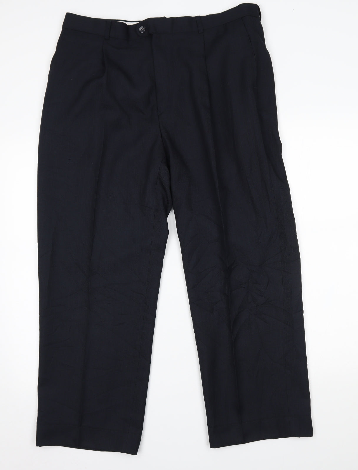 armando Mens Blue    Suit Trousers Size 36 L29 in