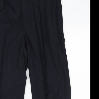 armando Mens Blue    Suit Trousers Size 36 L29 in
