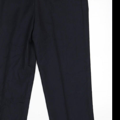 armando Mens Blue    Suit Trousers Size 36 L29 in