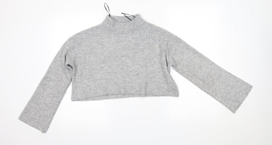 Womens UK Size S H&M Grey Pullover Jumper