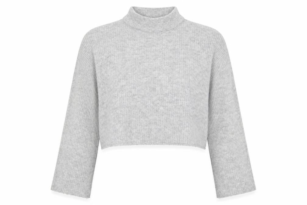 Womens UK Size S H&M Grey Pullover Jumper